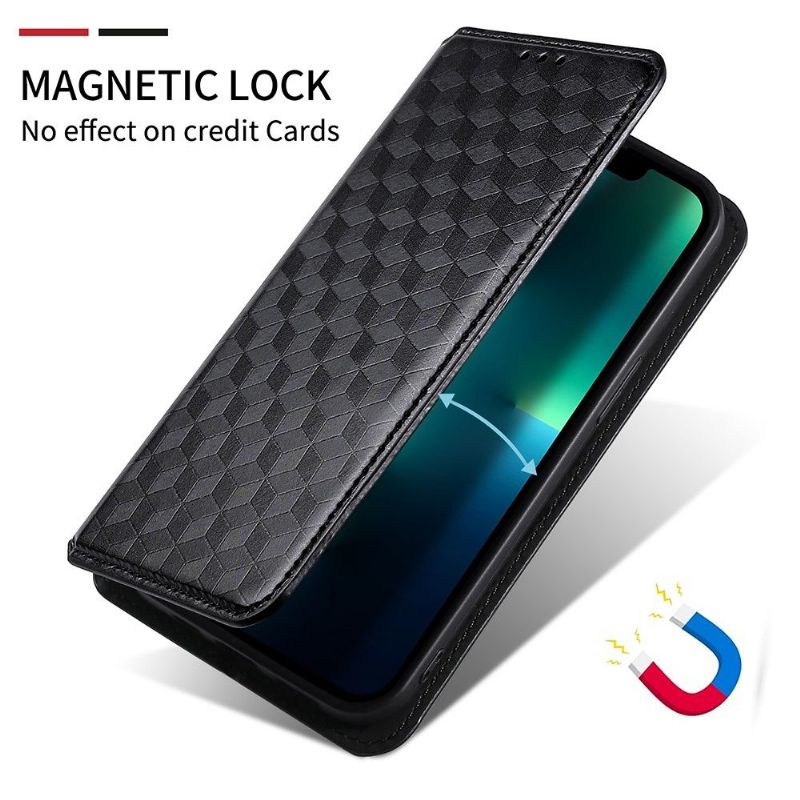 Housse Realme 9 Pro Plus flip cover design géométrie