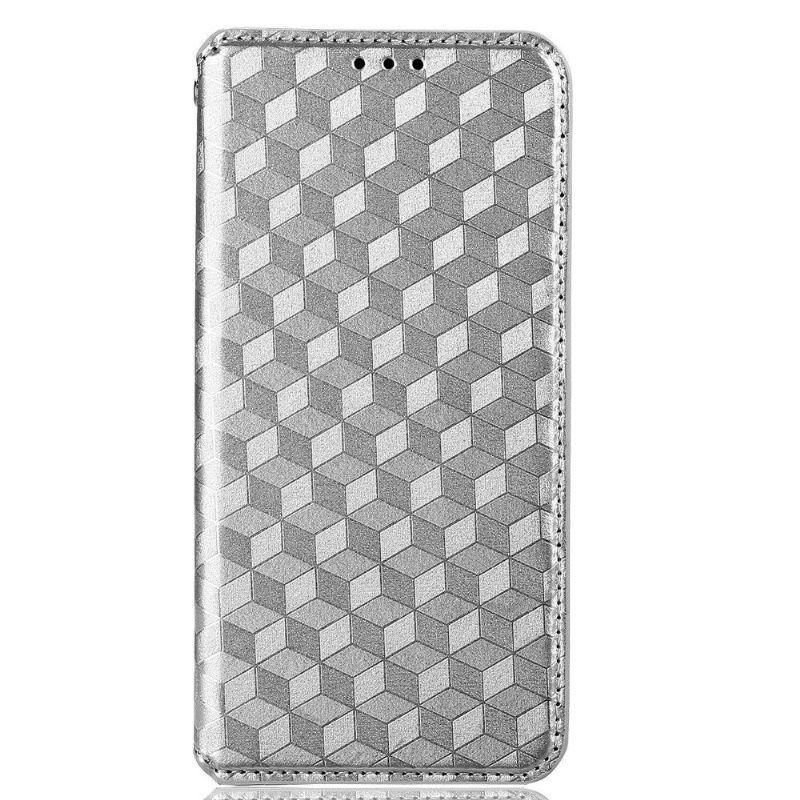 Housse Realme 9 Pro Plus flip cover design géométrie