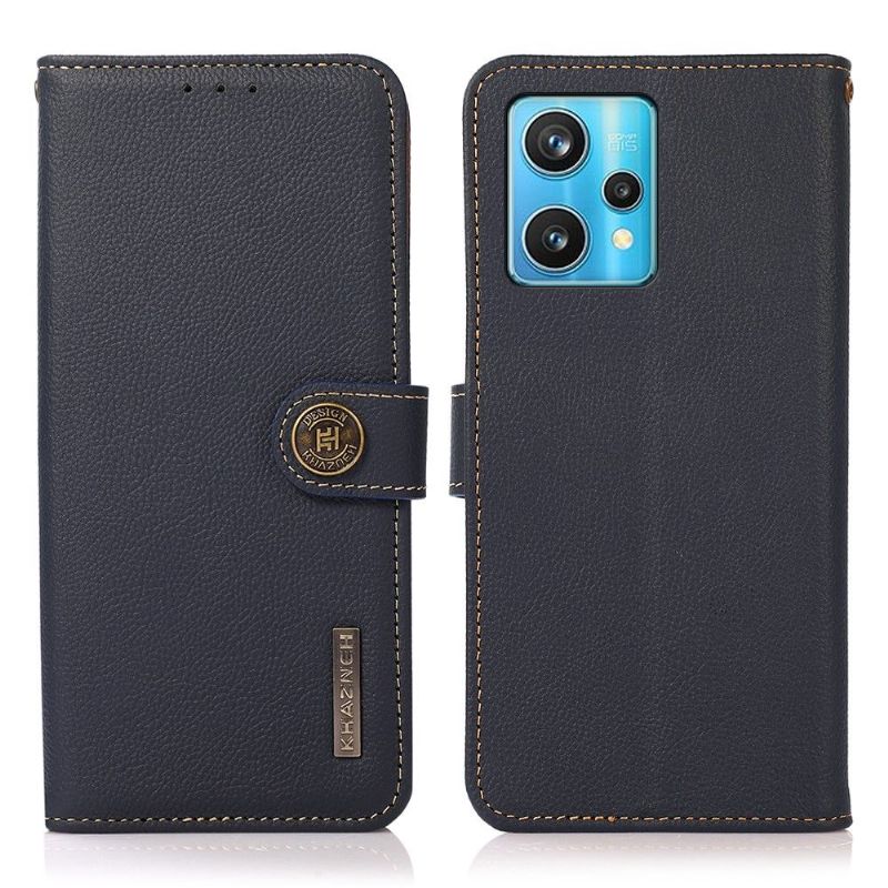 Housse Realme 9 Pro Plus KHAZNEH Classic en cuir