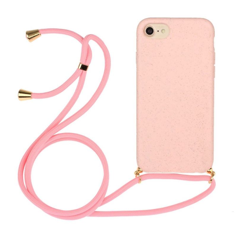 Coque iPhone SE 2022 / 2020 / 8 / 7 avec cordon bandoulière