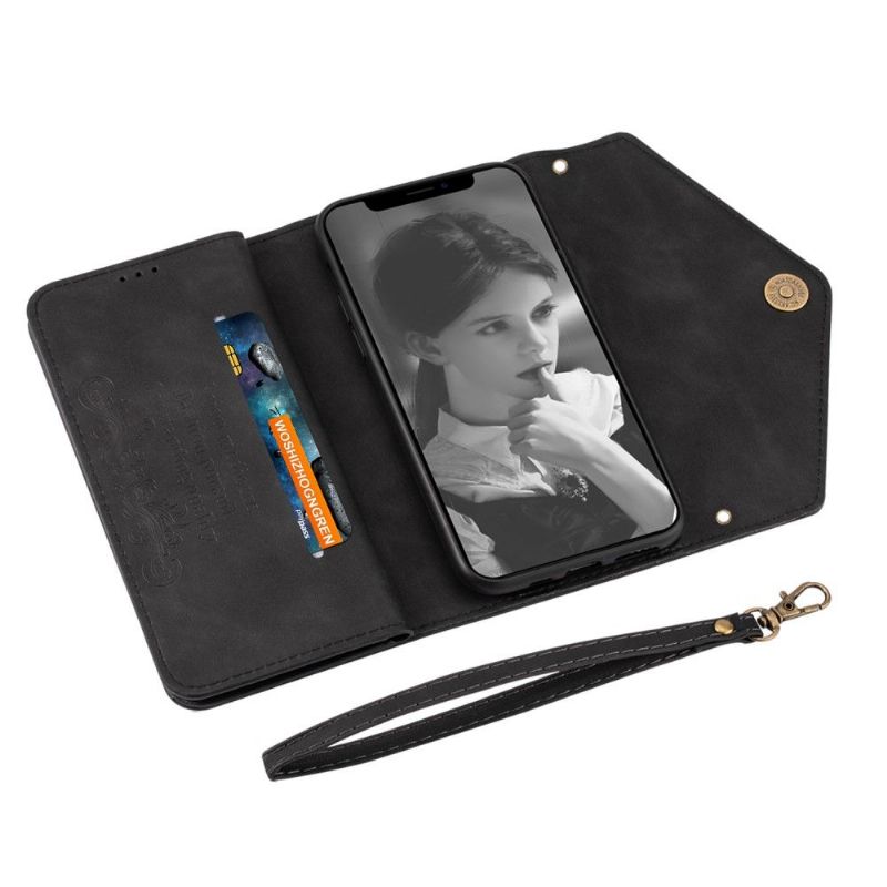 Housse Portefeuille iPhone SE 2022 / 2020 Effet Cuir N.BEKUS