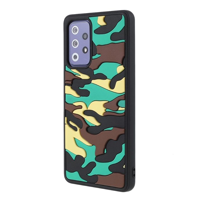 Coque Samsung Galaxy A72 4G / A72 5G Rugged Camouflage Militaire