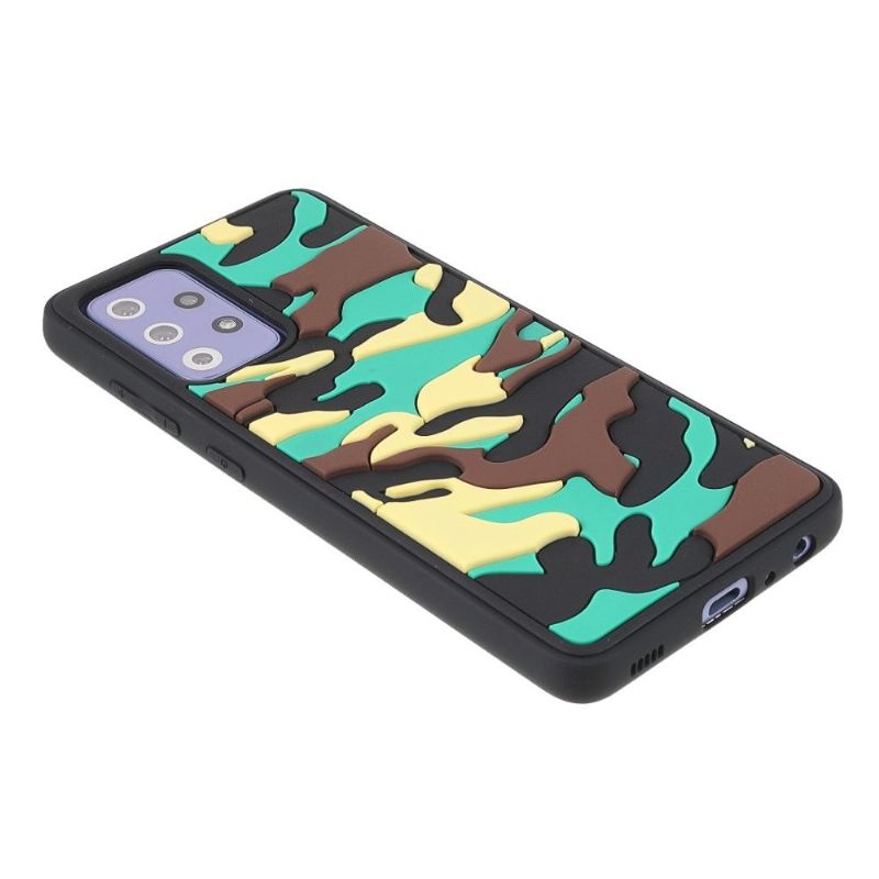 Coque Samsung Galaxy A72 4G / A72 5G Rugged Camouflage Militaire