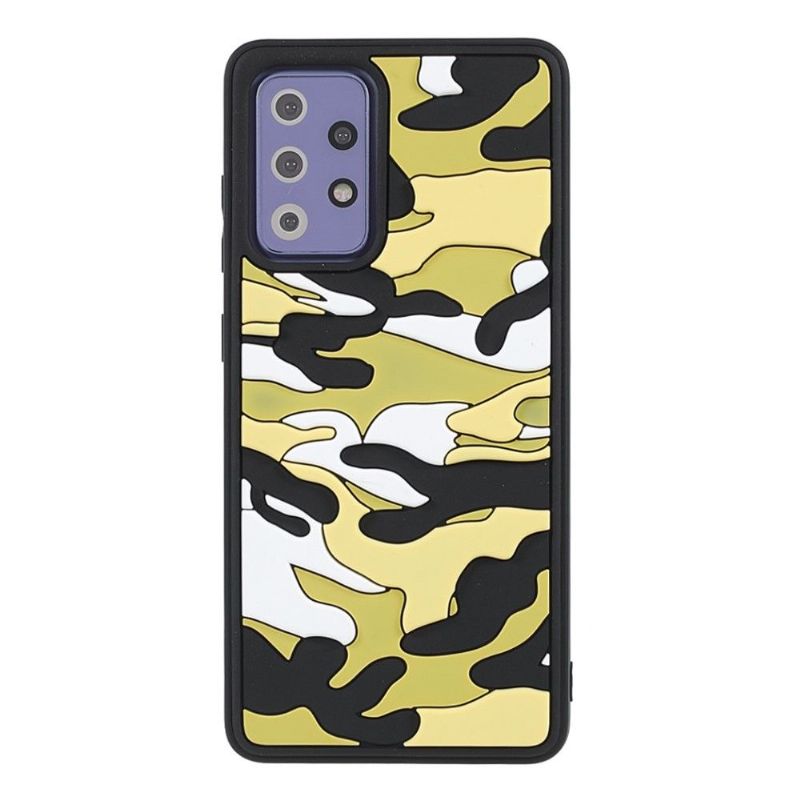 Coque Samsung Galaxy A72 4G / A72 5G Rugged Camouflage Militaire