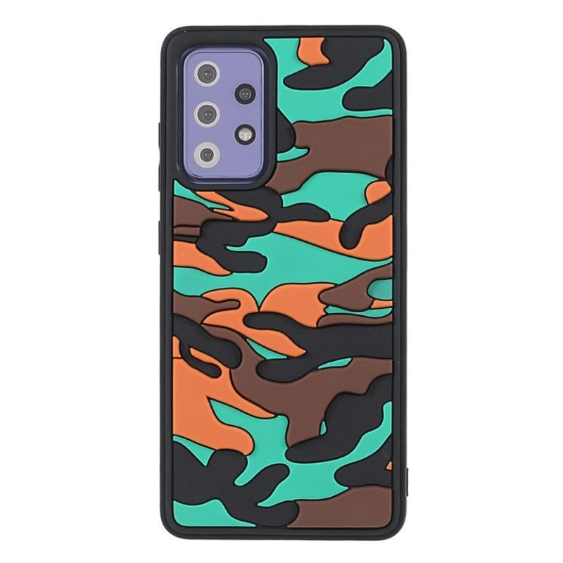 Coque Samsung Galaxy A72 4G / A72 5G Rugged Camouflage Militaire