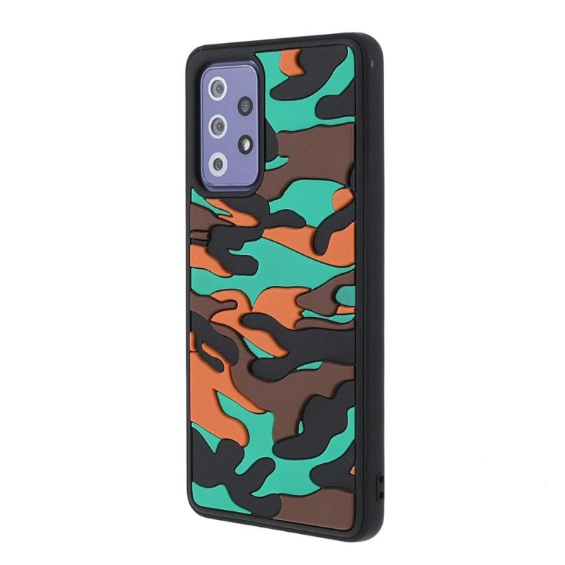 Coque Samsung Galaxy A72 4G / A72 5G Rugged Camouflage Militaire
