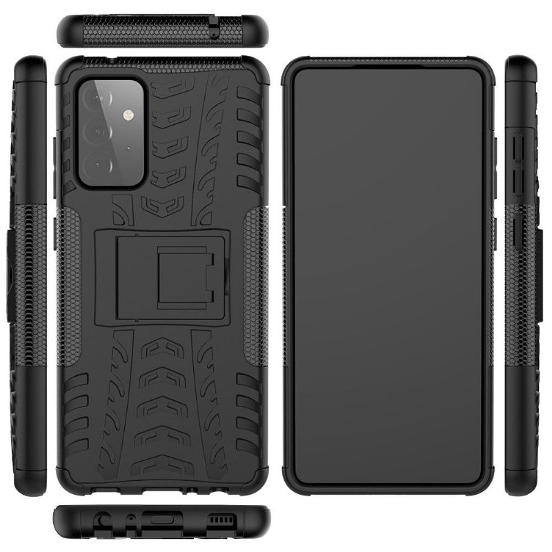 Coque Samsung Galaxy A72 5G / A72 4G antidérapante avec support intégré