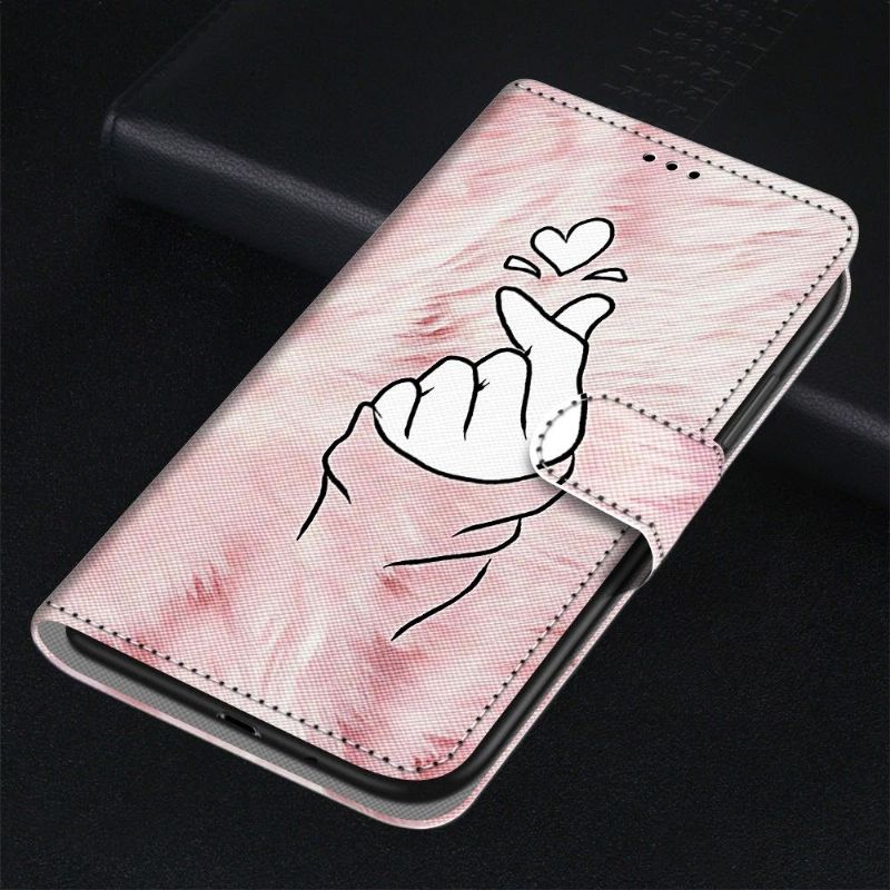 Housse Samsung Galaxy M53 5G Coeur Coréen