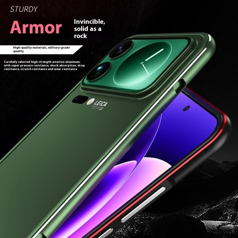 Bumper Xiaomi 17 Pro Max Protection Objectif et Cadre Métallique