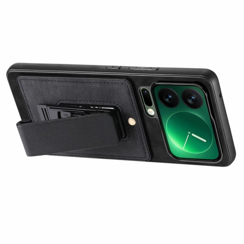 Coque Xiaomi 17 Pro Max Clip Ceinture et Support Intégré