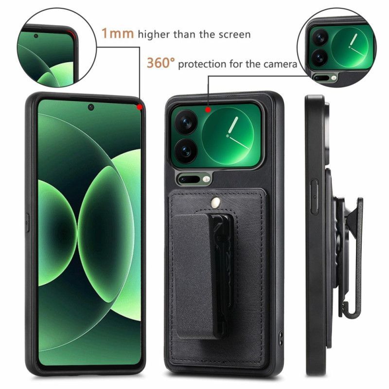 Coque Xiaomi 17 Pro Max Clip Ceinture et Support Intégré