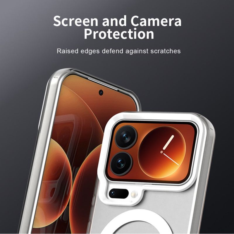 Coque Xiaomi 17 Pro Max Magnétique Antichoc Givrée