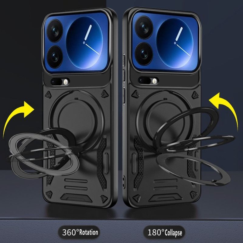 Coque Xiaomi 17 Pro Max Magnétique avec Support Rotatif