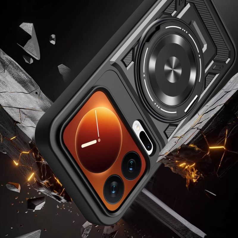 Coque Xiaomi 17 Pro Max Magnétique avec Support Rotatif