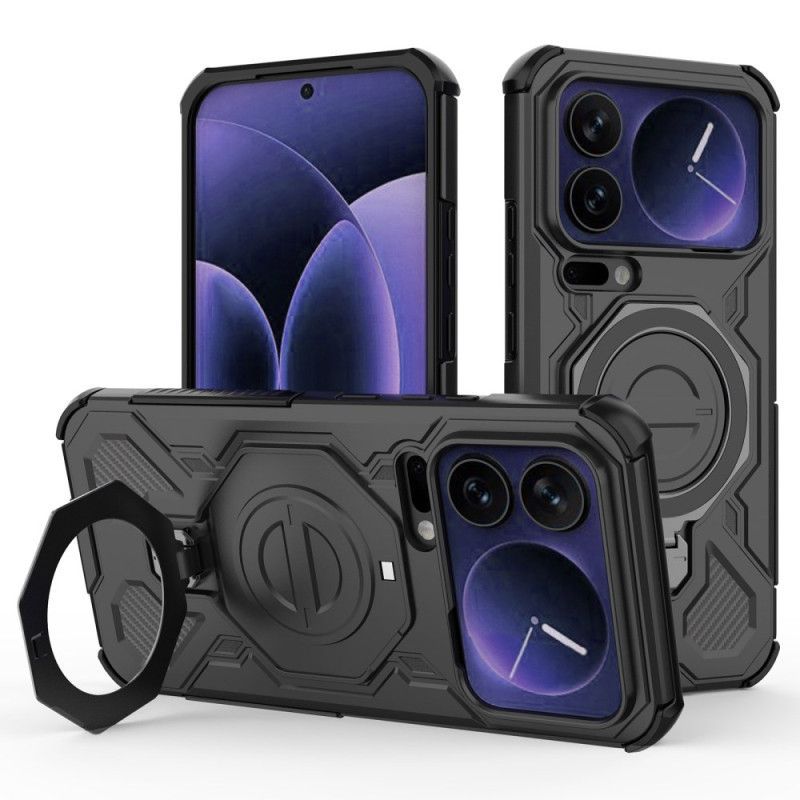 Coque Xiaomi 17 Pro Max Magnétique avec Support Rotatif