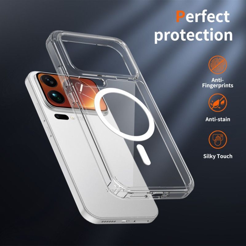 Coque Xiaomi 17 Pro Max Magnétique Transparente Hybride