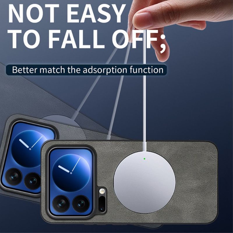 Coque Xiaomi 17 Pro Max MagSafe Effet Cuir