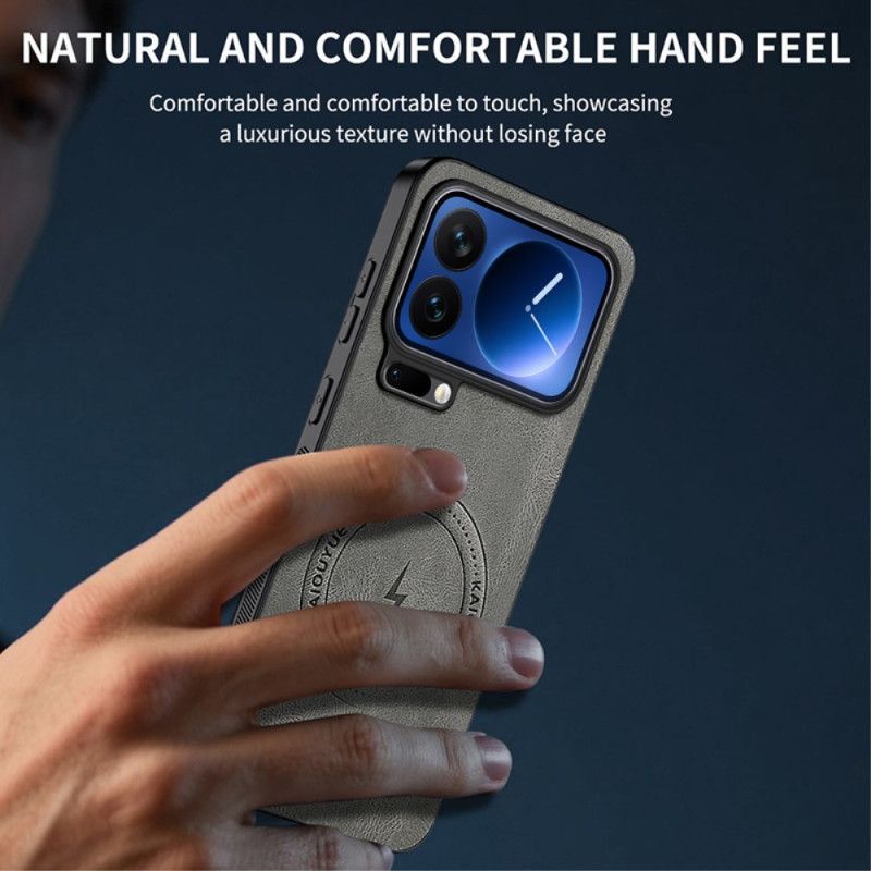 Coque Xiaomi 17 Pro Max MagSafe Effet Cuir