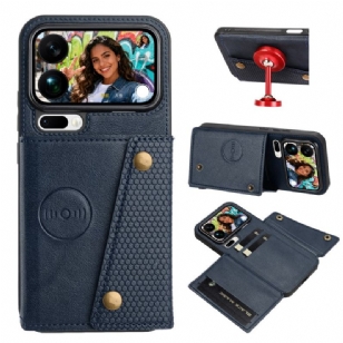 Coque Xiaomi 17 Pro Max Porte-Cartes Effet Cuir