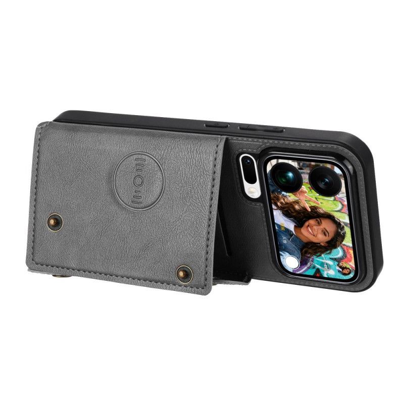 Coque Xiaomi 17 Pro Max Porte-Cartes Effet Cuir