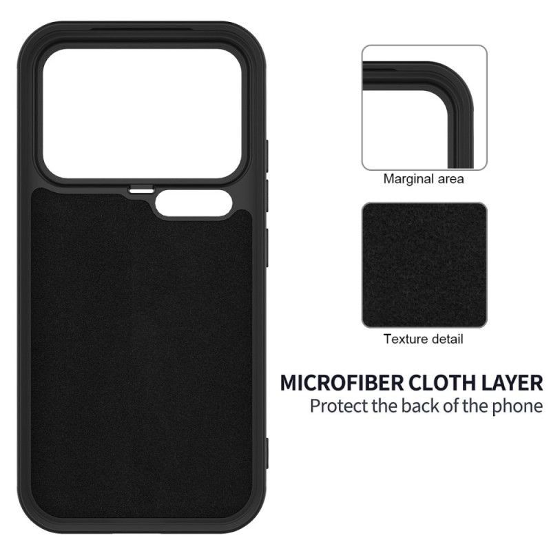 Coque Xiaomi 17 Pro Max Silicone Liquide à Lanière