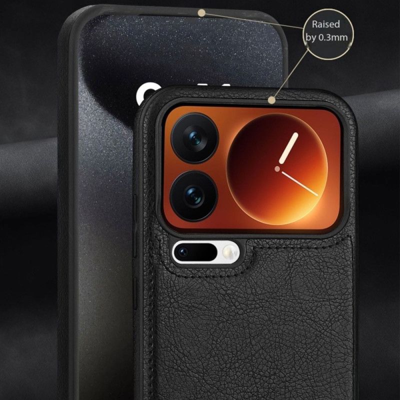 Coque Xiaomi 17 Pro Max Simili Cuir Premium