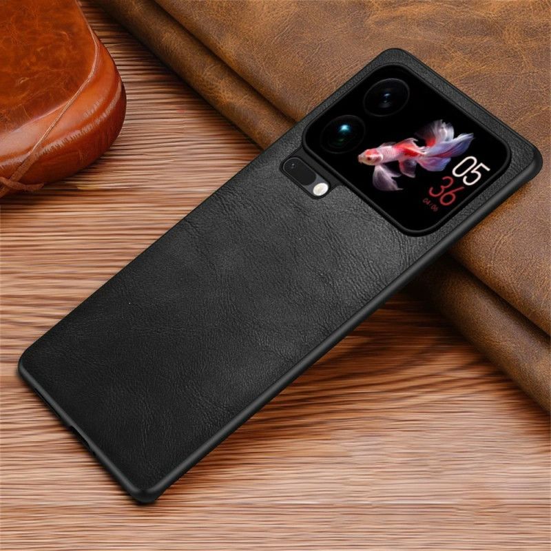 Coque Xiaomi 17 Pro Max Simili Cuir Rétro
