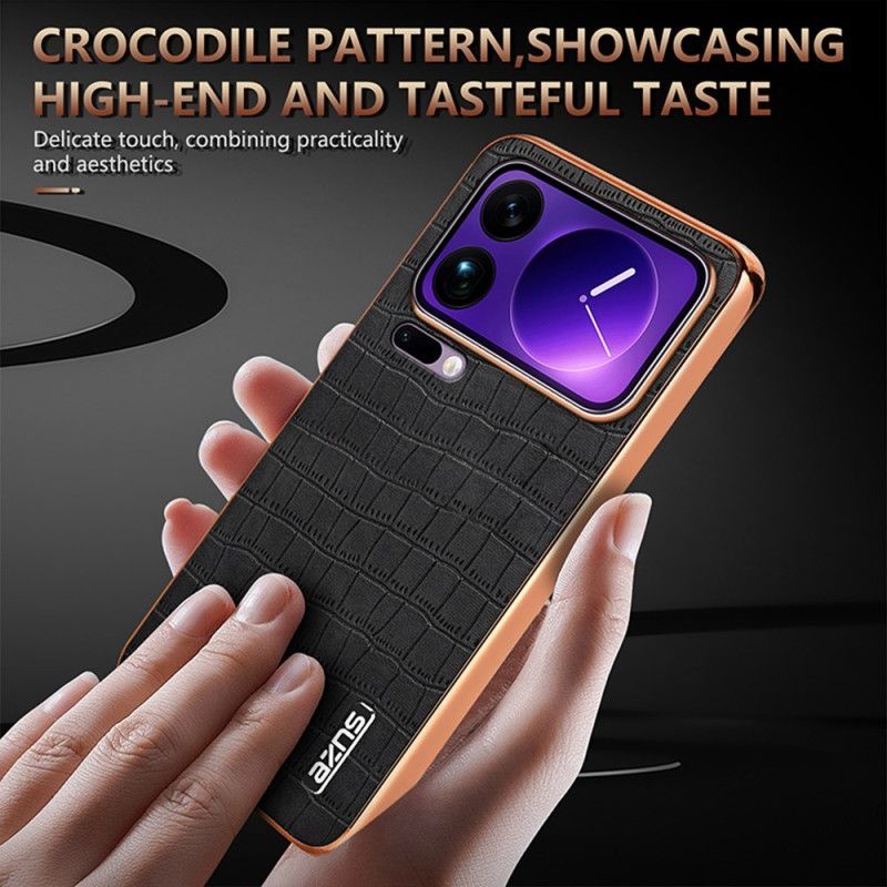 Coque Xiaomi 17 Pro Max Texture Crocodile AZNS