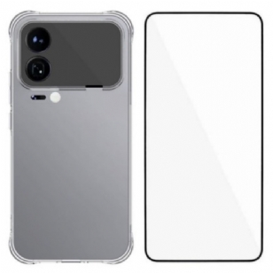 Coque Xiaomi 17 Pro Max Transparente Renforcée avec Protection Écran