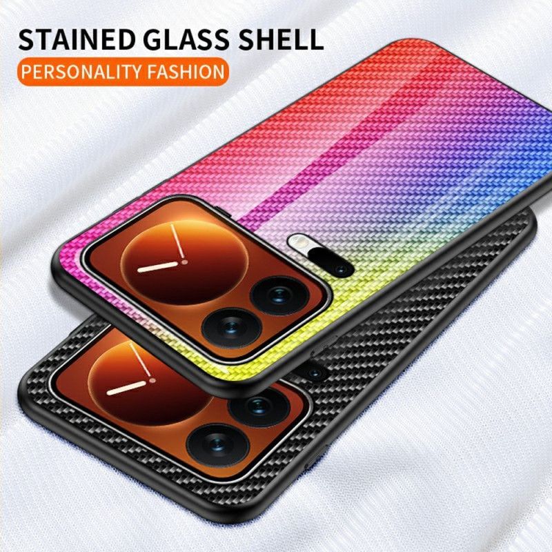 Coque Xiaomi 17 Pro Max Verre Trempé Fibre Carbone