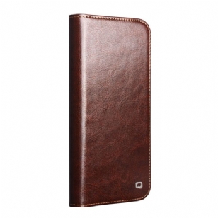 Flip Cover Xiaomi 17 Pro Max Cuir Véritable QIALINO