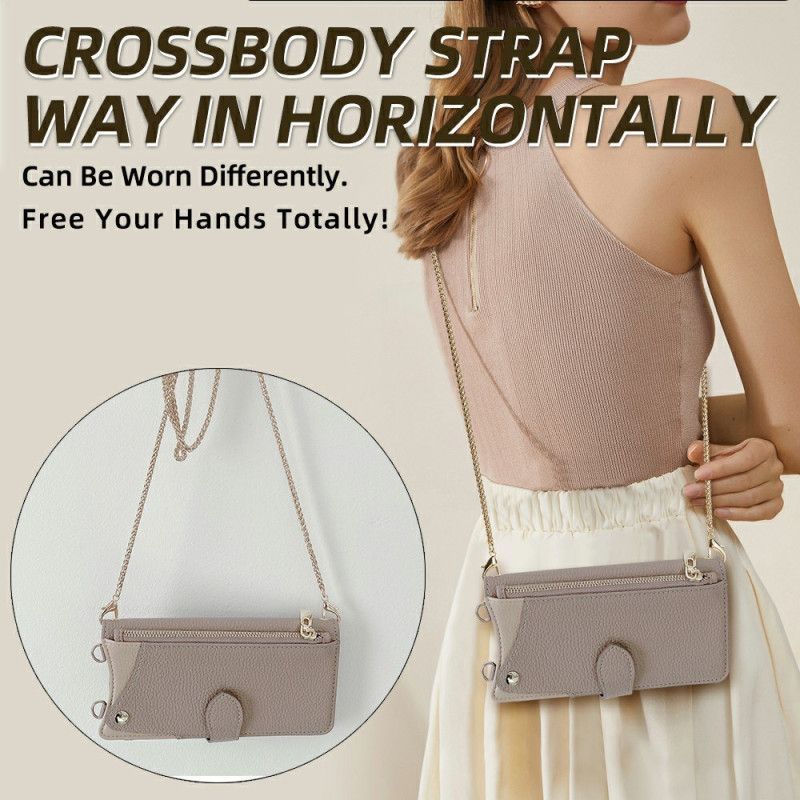 Housse Xiaomi 17 Pro Max Bandoulière Chaînette