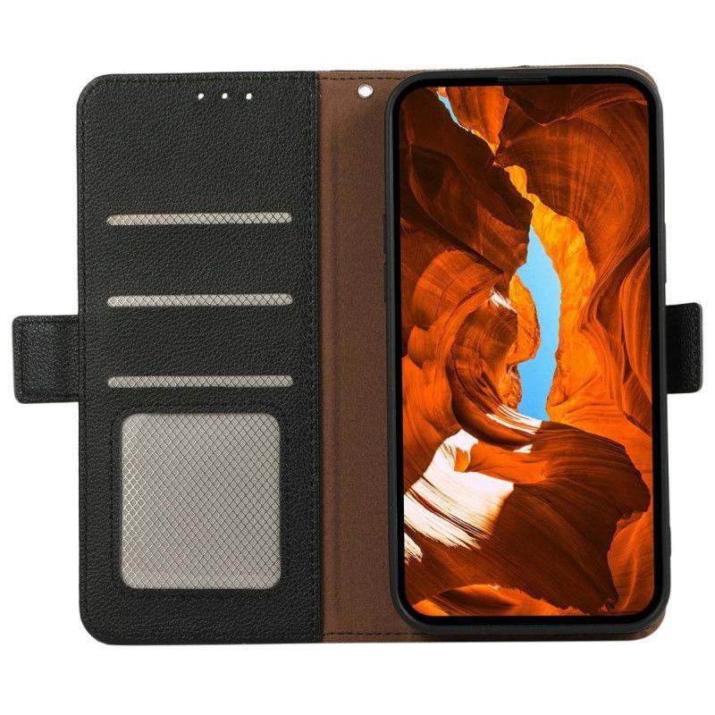 Housse Xiaomi 17 Pro Max Blocage RFID Texture Litchi