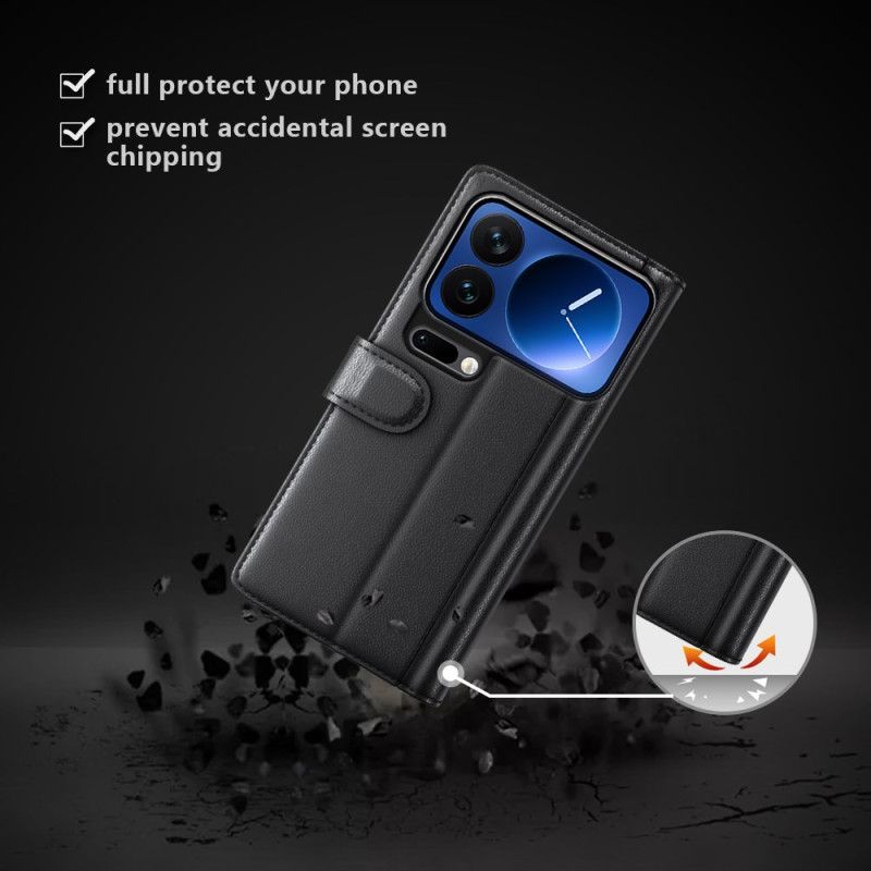 Housse Xiaomi 17 Pro Max Cuir Véritable