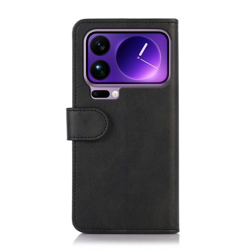 Housse Xiaomi 17 Pro Max Effet Cuir Classique