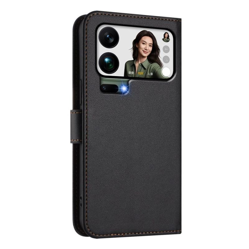 Housse Xiaomi 17 Pro Max Effet Cuir Uni