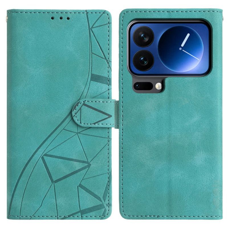 Housse Xiaomi 17 Pro Max Motif Triangles