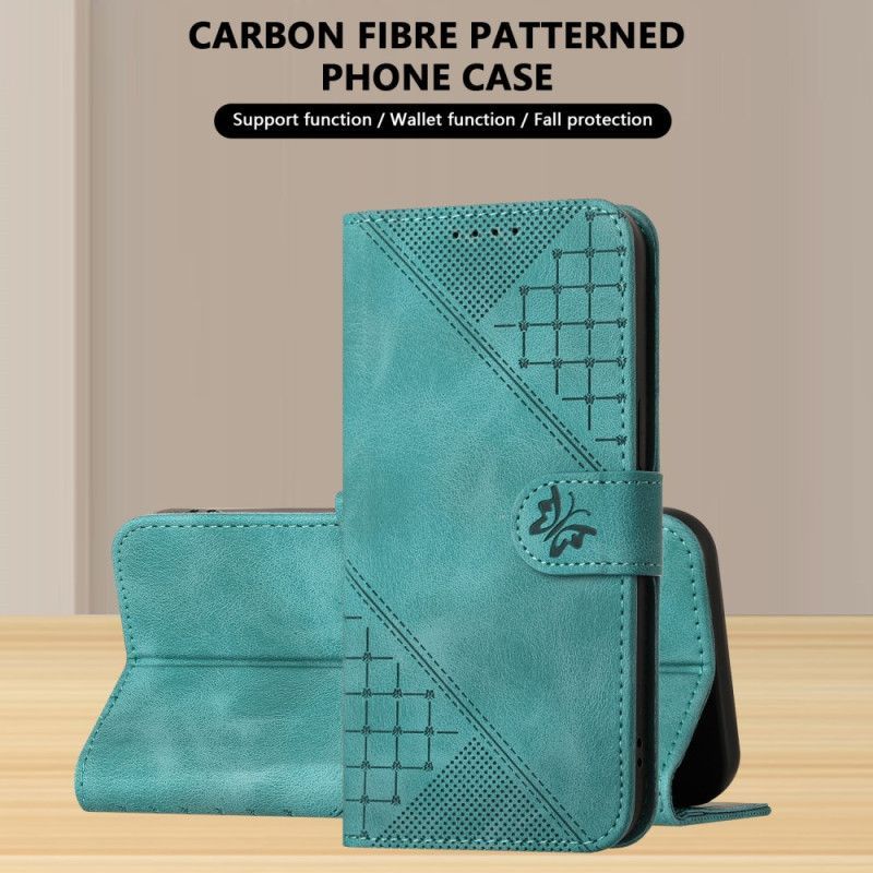 Housse Xiaomi 17 Pro Max Papillon et Design Géométrique