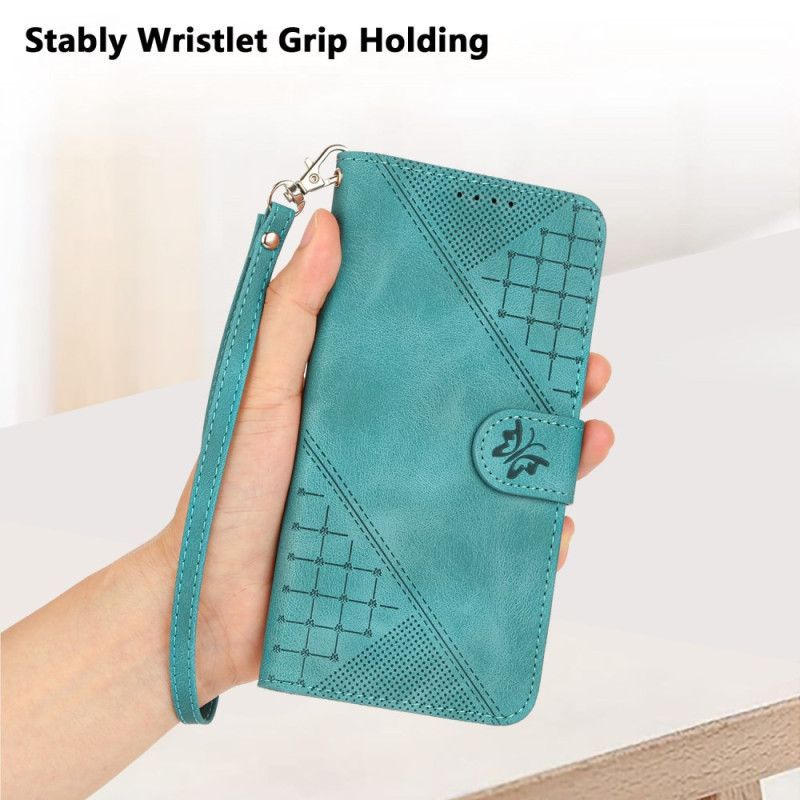 Housse Xiaomi 17 Pro Max Papillon et Design Géométrique