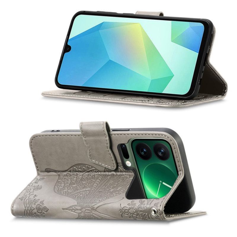 Housse Xiaomi 17 Pro Max Papillon et Strass