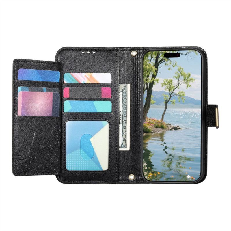 Housse Xiaomi 17 Pro Max Portefeuille Motif Floral
