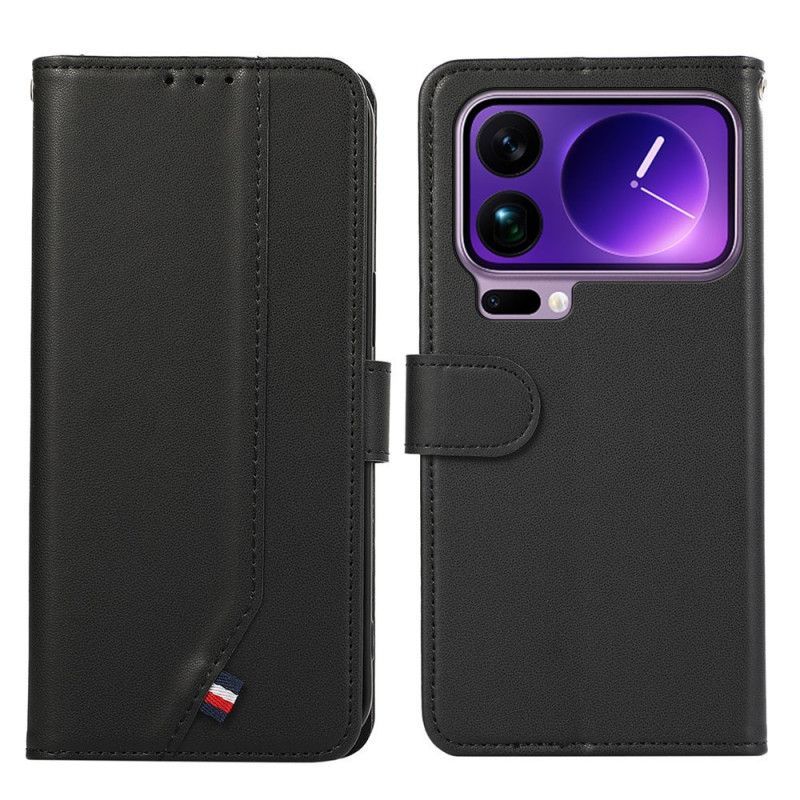 Housse Xiaomi 17 Pro Max RFID Blocage Flip Cuir