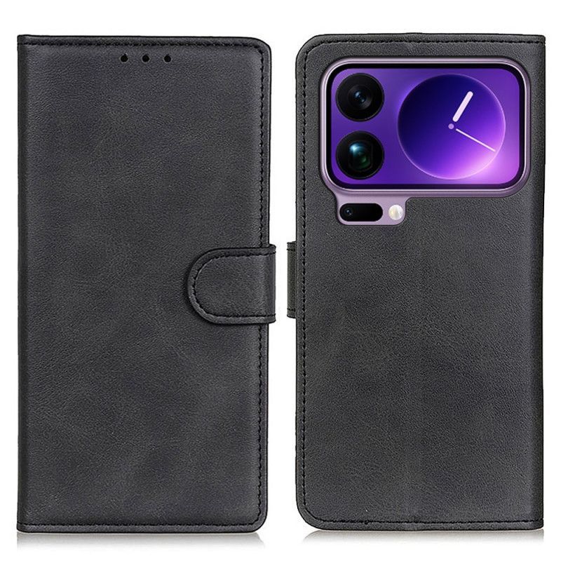 Housse Xiaomi 17 Pro Max Simili Cuir Mat