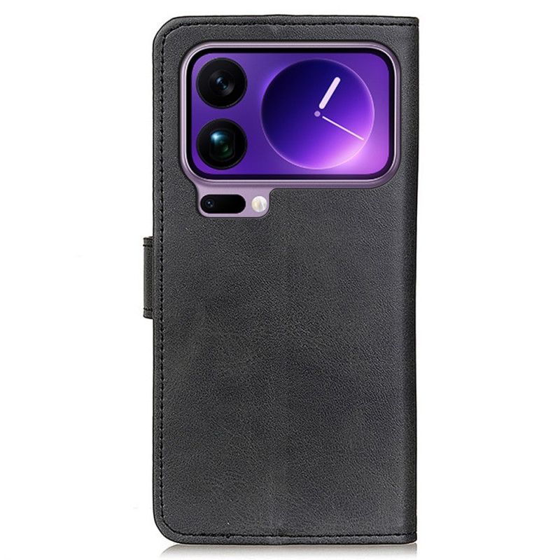 Housse Xiaomi 17 Pro Max Simili Cuir Mat