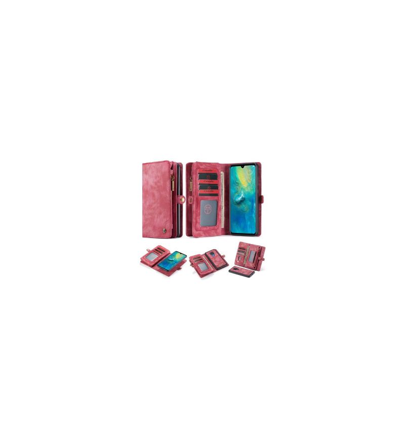 Huawei Mate 20 - Coque et housse portefeuille 2-en-1 - Noir