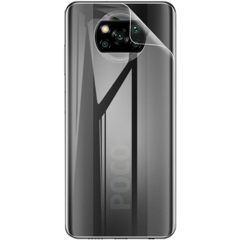 Films de protection Arrière Xiaomi Poco X3 NFC en hydrogel (2 pièces)