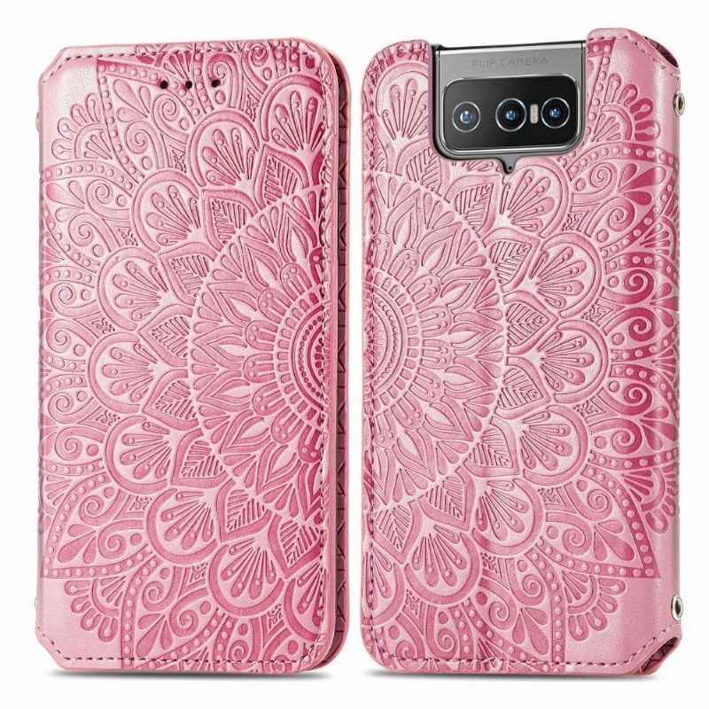 Housse Asus Zenfone 8 Flip Chic Mandala