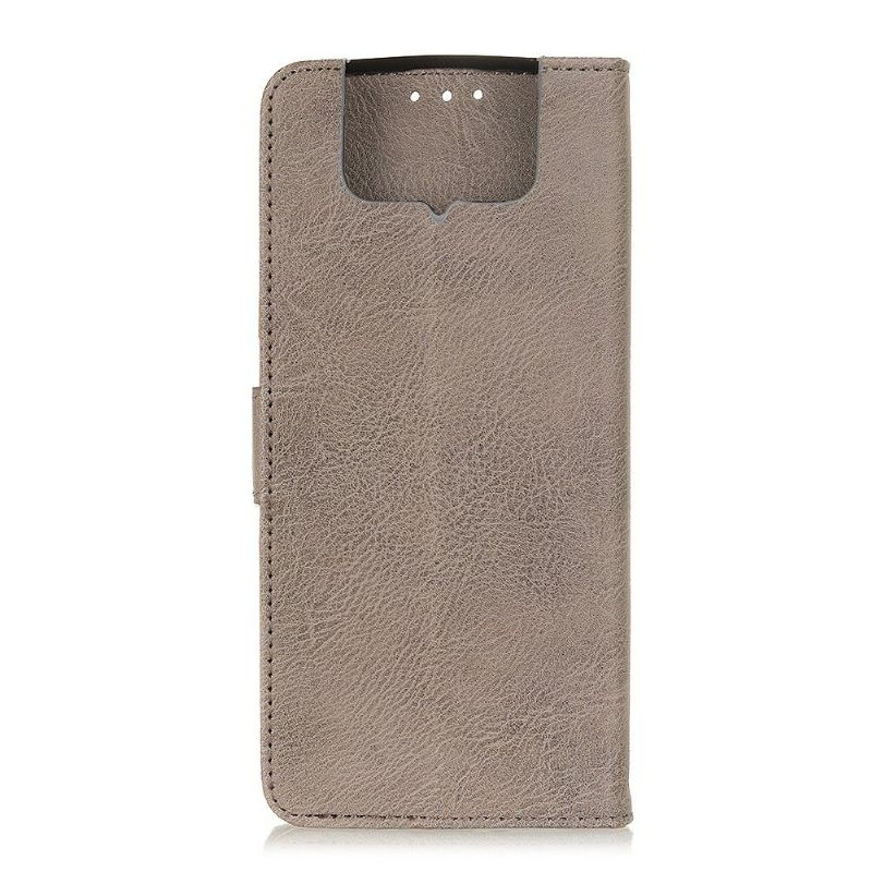 Housse Asus Zenfone 8 Flip KHAZNEH Effet Cuir Porte Cartes