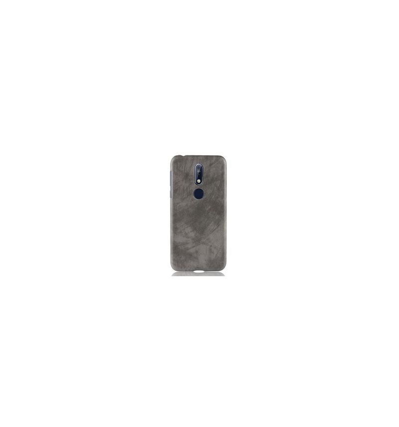 Coque Nokia 7.1 Effet Cuir