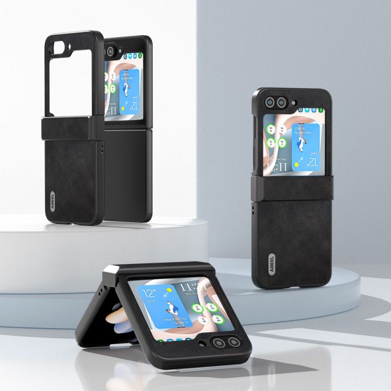 Coque Samsung Galaxy Z Flip 6 Style Cuir Vintage ABEEL